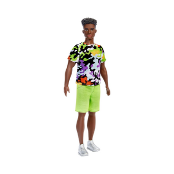 Mattel Barbie Fashionista Ken Doll - Black Curly Hair