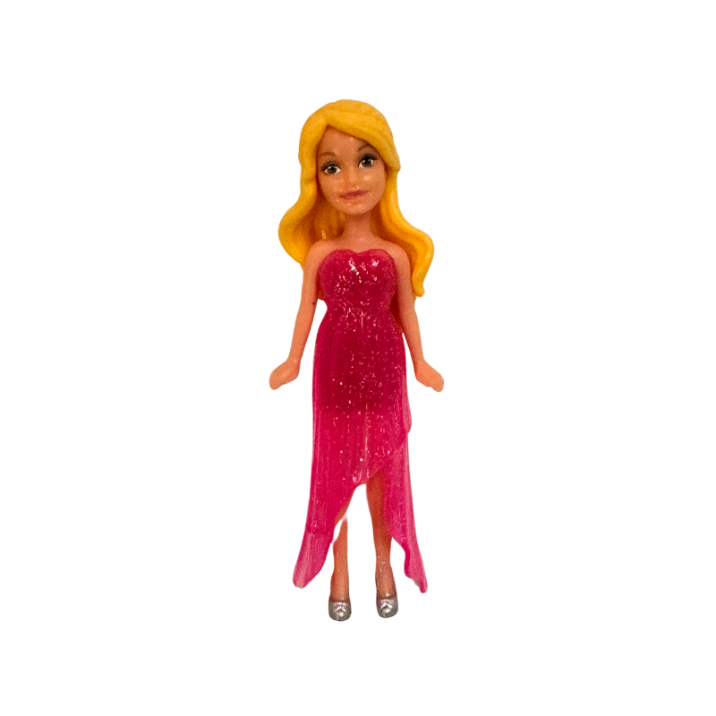 Barbie Mini Make Believe Doll -  Princess Pink Hair