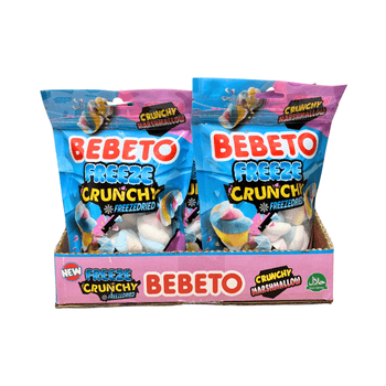 Wholesale Bebeto Freeze Dried Sweets - Vanilla Marshmallow - (CDU of 12)