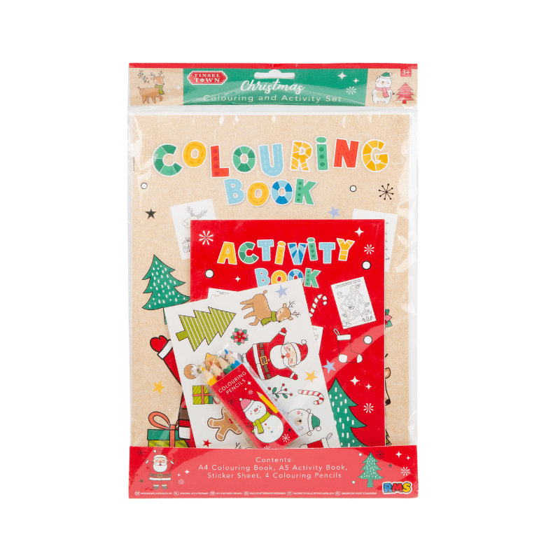 Wholesale Christmas Colouring & Activity Pack - (Case of 36)