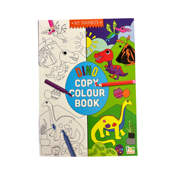 Dino Copy Colour Book
