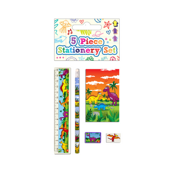 Dino Stationery Set