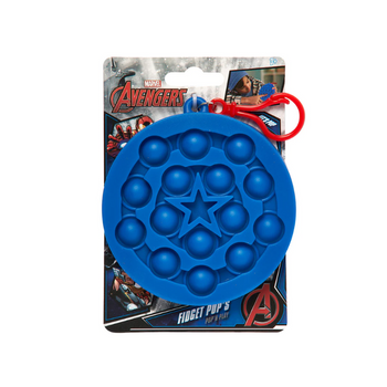 Captain America Poppit Keyring