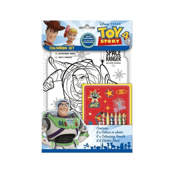 Toy Story 4 Colouring Set