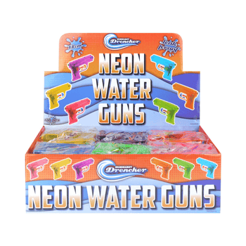 Wholesale Neon Water Gun Small - (CDU of 60)