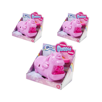 Wholesale Pink Unicorn Bubble Machine - (Case of 12)