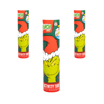 Wholesale The Grinch Christmas Activity Tube - (Case of 12)